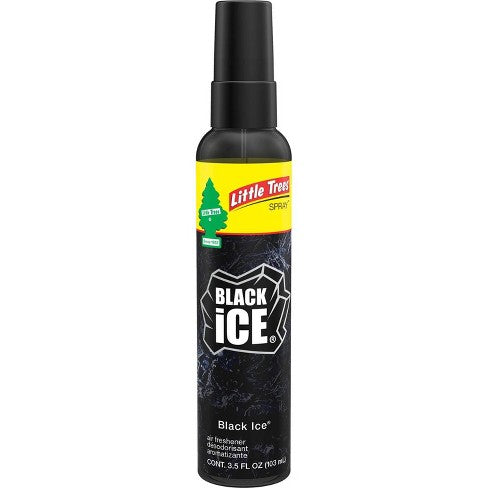 Little Trees Spray Black Ice 3.5oz 6 Count