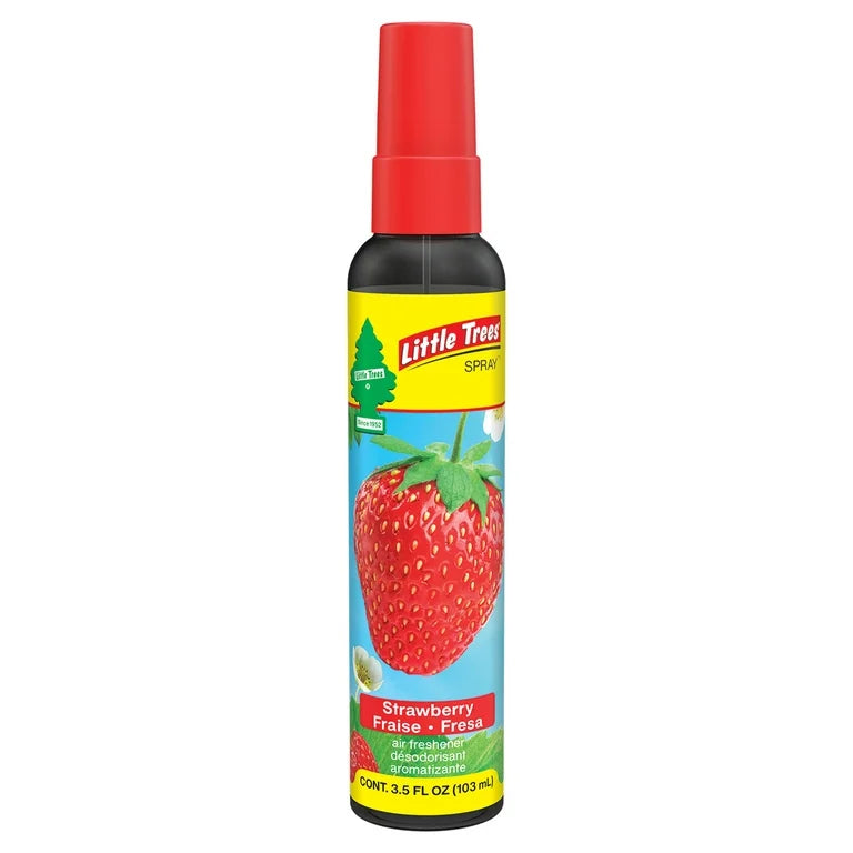 Little Trees Spray Strawberry 3.5oz 6 Count