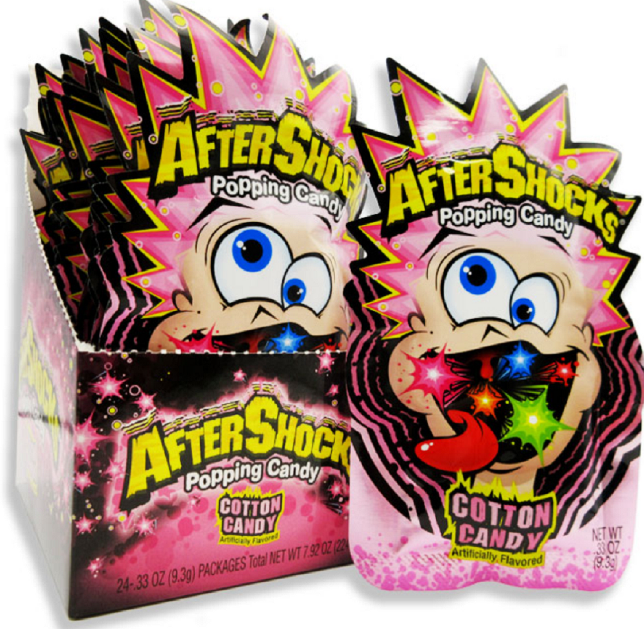 Aftershocks Cotton Candy 0.33oz 24 Count