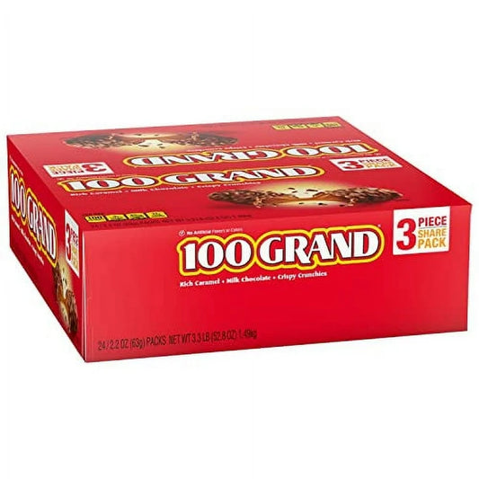 100 Grand Share Size 2.2oz 24 Count