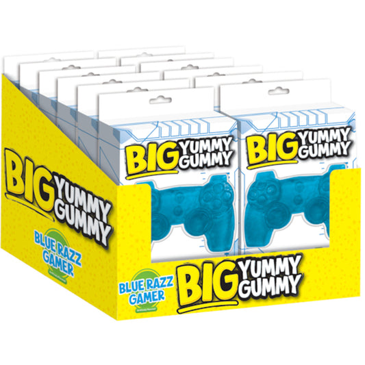 Big Yummy Gummy Blue Razz Gamer 5.29oz