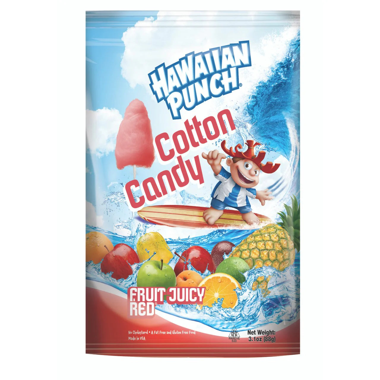 Hawaiian Punch Cotton Candy 3.1oz