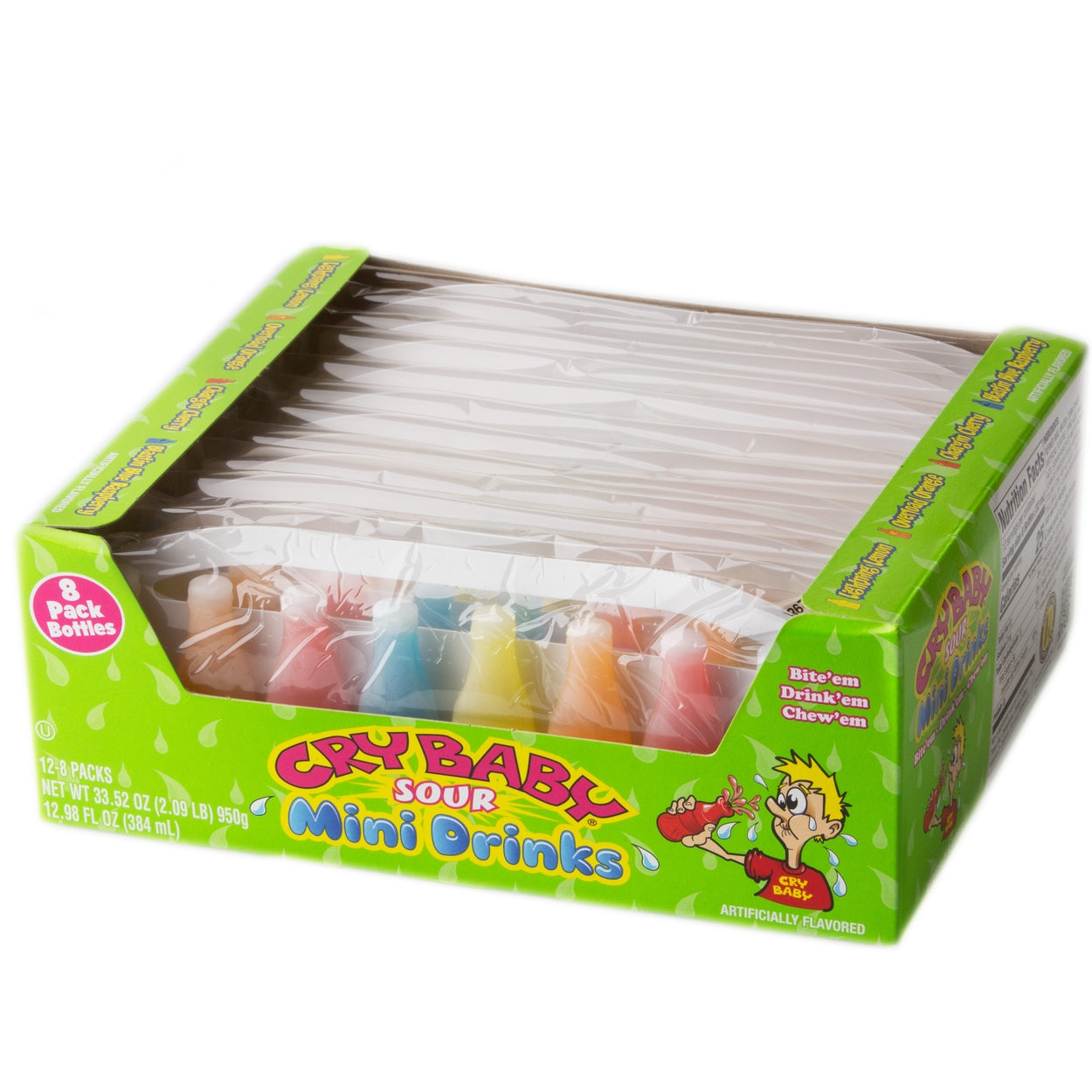 Cry Baby Mini Drinks 8 Bottles 12 Count