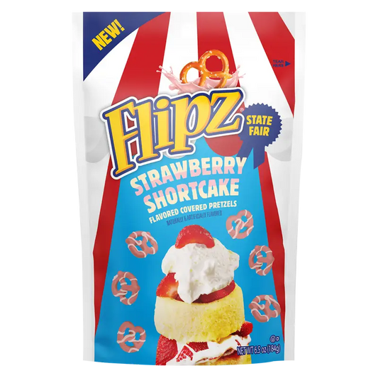Flipz Strawberry Shortcake 6.5oz 8 Count