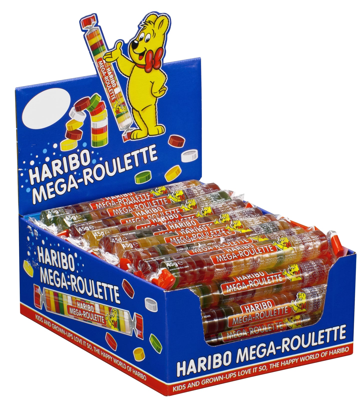 Haribo Mega Roulette 1.58oz 24 Count