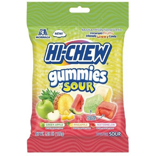 Hi-Chew Gummies Sour 4.23oz 9 Count