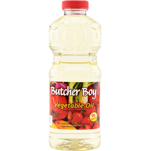 Butcher Boy Vegetable Oil 24oz 12 Count