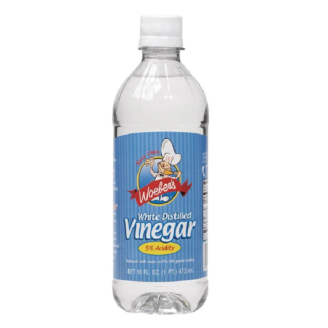 Woeber’s White Vinegar 16oz 24 Count