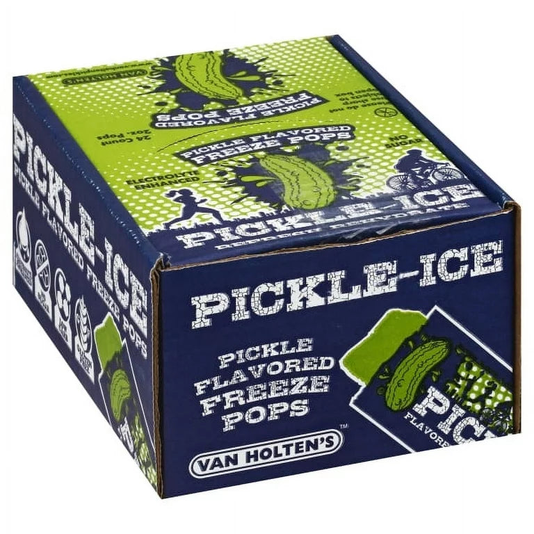 Van Holten’s Pickle-Ice Freeze Pops 2oz 24 Count