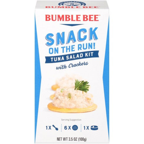 Bumble Bee Tuna Salad with Crackers 3.5oz 12 Count