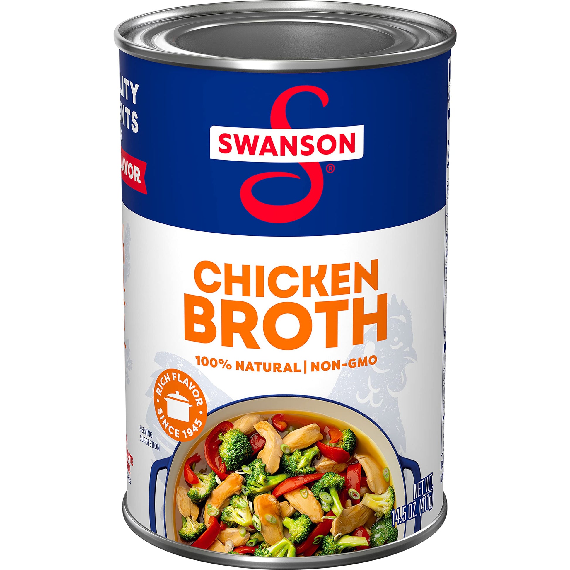 Swanson Chicken Broth 14.5oz 24 Count