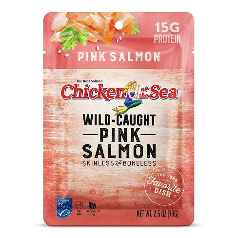 Chicken of the Sea Pink Salmon 2.5oz 12 Count