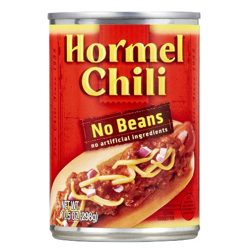 Hormel Chili No Beans 10.5oz 12 Count