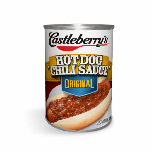 Castleberry’s Hot Dog Chili Sauce Original 10oz 24 Count