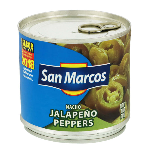 San Marcos Jalapeno Peppers 11oz 12 Count