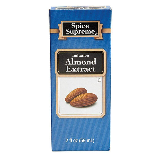 Spice Supreme Imitation Almond Extract 2oz 24 Count