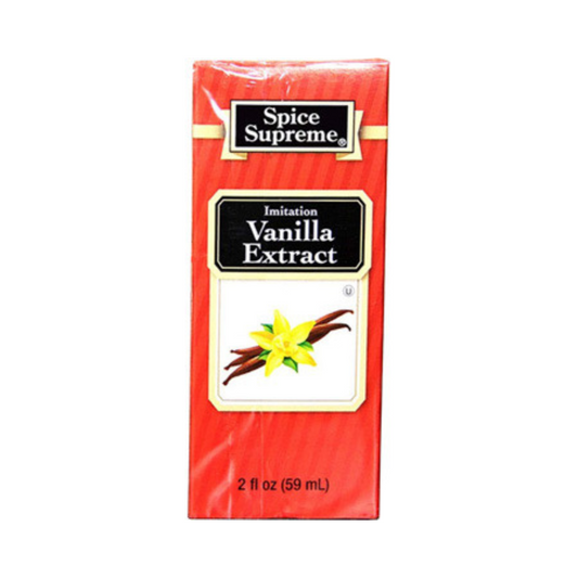 Spice Supreme Imitation Vanilla Extract 2oz 24 Count