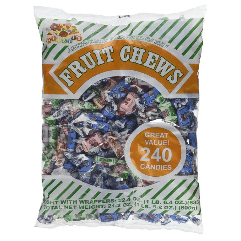 Albert’s Fruit Chews 22.4oz 240 Count