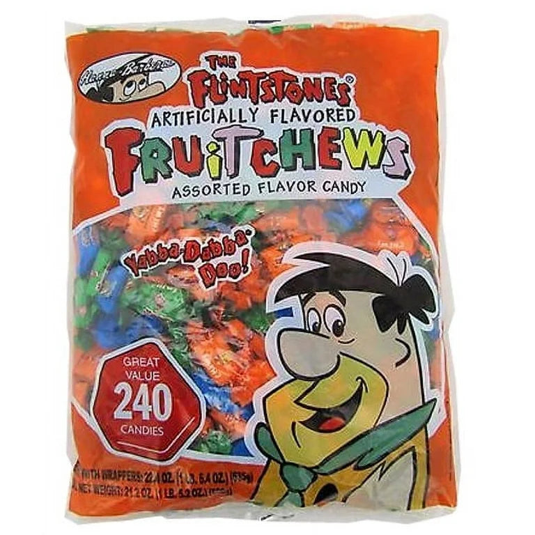 Albert’s Flintstone Fruit Chews 22.4oz 240 Count