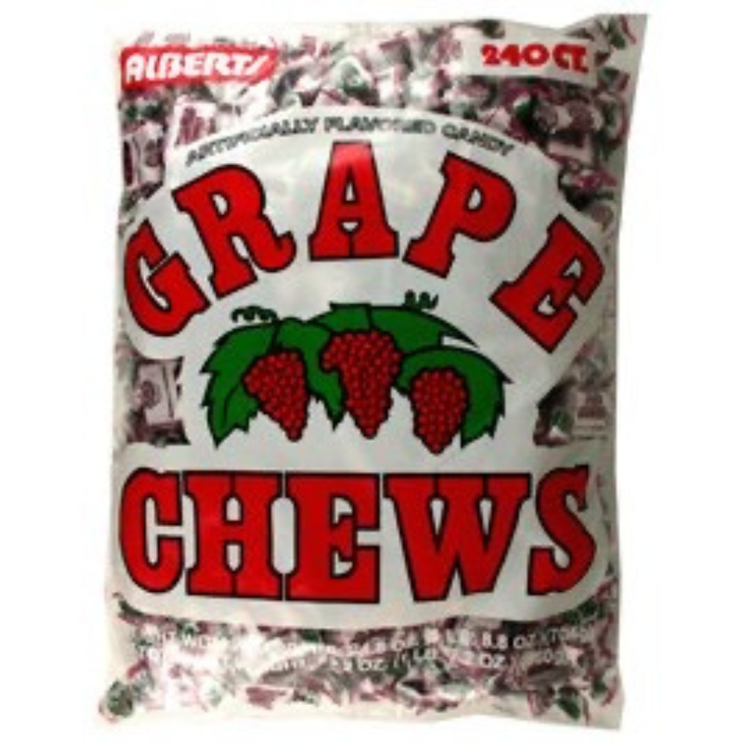 Albert’s Grape Chews 22.4oz 240 Count