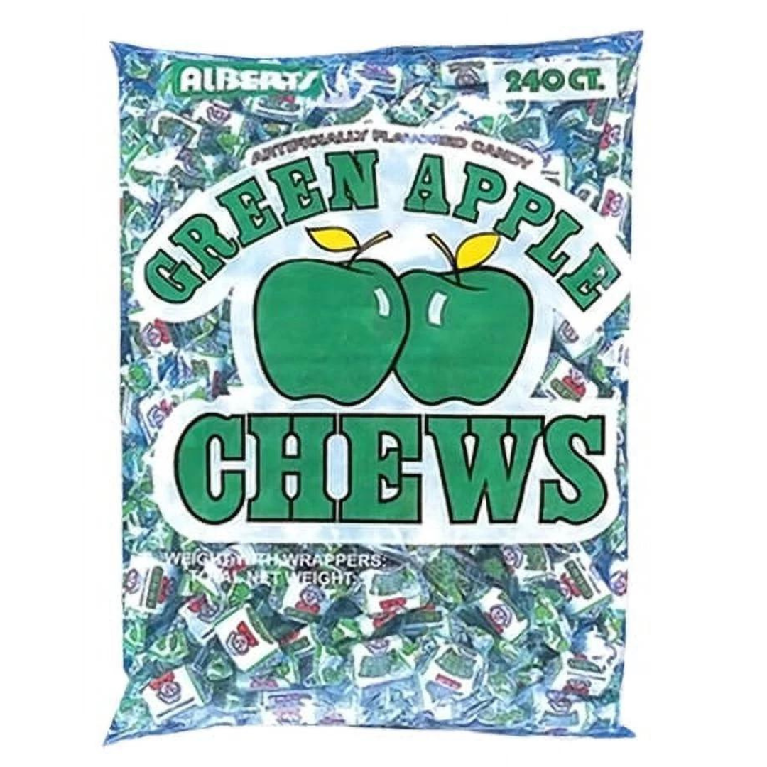 Albert’s Green Apple Chews 22.4oz 240 Count