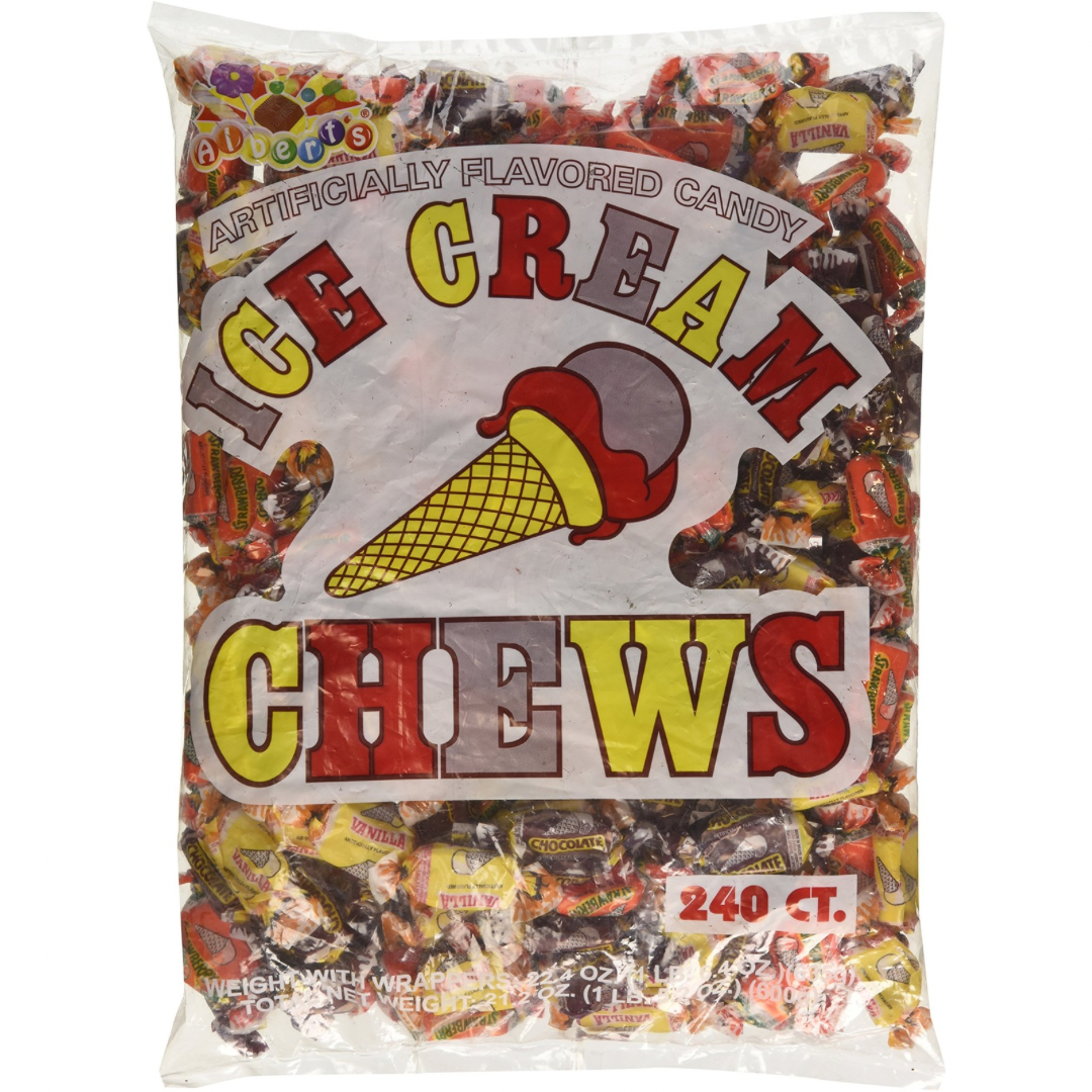 Albert’s Ice Cream Chews 22.4oz 240 Count