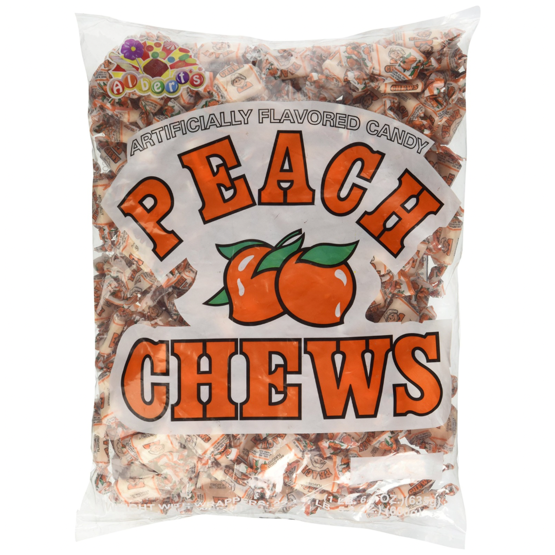 Albert’s Peach Chews 22.4oz 240 Count