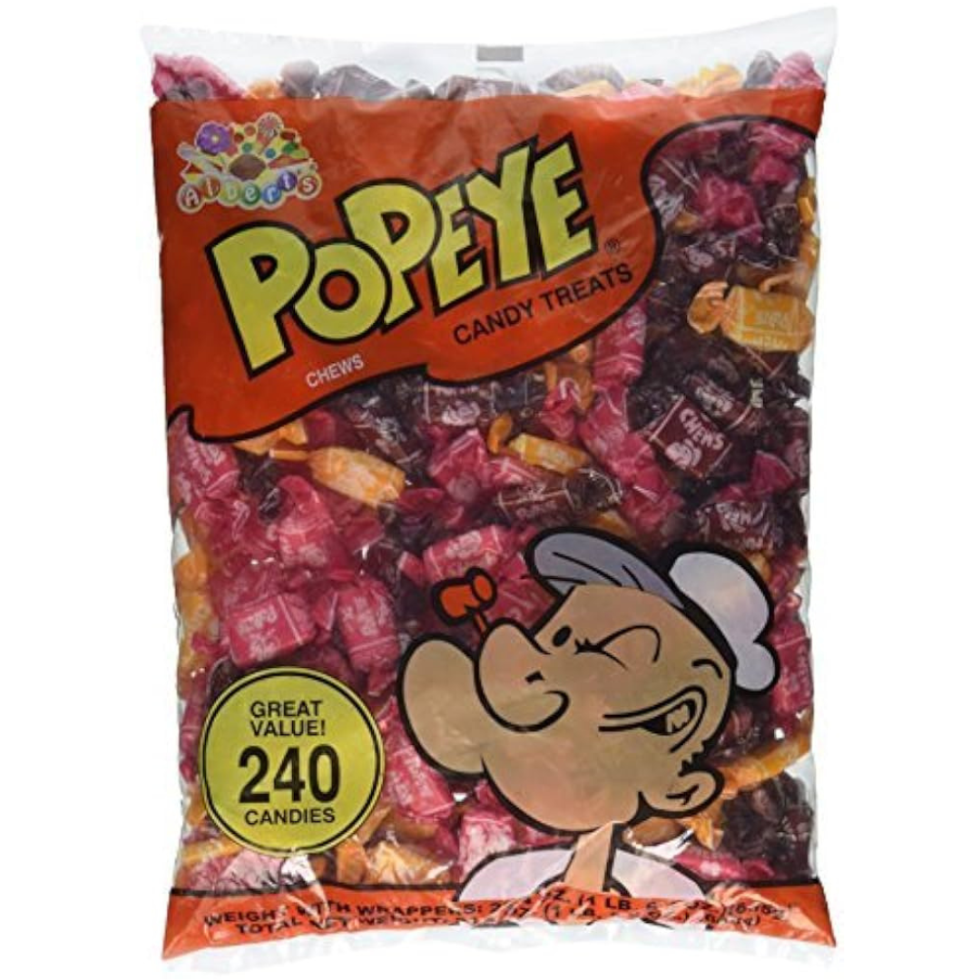 Albert’s Popeye Chews 22.4oz 240 Count