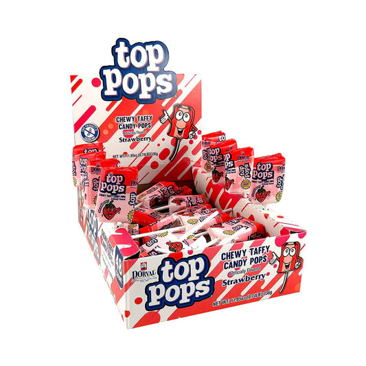 Top Pops Strawberry 11.85oz 48 Count