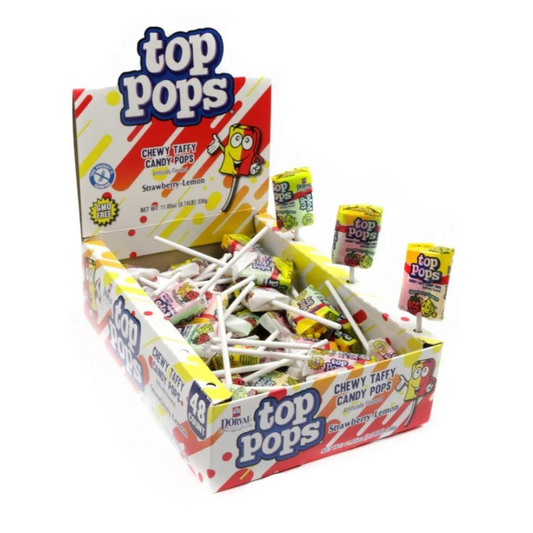 Top Pops Strawberry-Lemon 11.85oz 48 Count