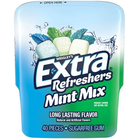 Extra Refreshers Mint Mix 40 Piece 4 Count