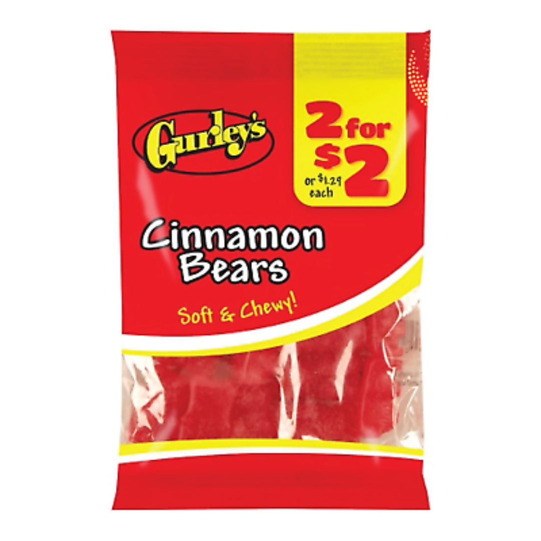 Gurley’s Cinnamon Bears 2.75oz 12 Count