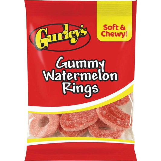 Gurley’s Gummy Watermelon Rings 2.75oz 12 Count