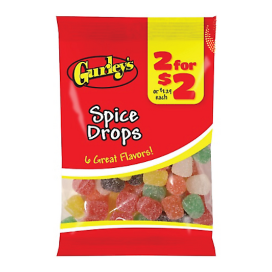 Gurley’s Spice Drops 4oz 12 Count