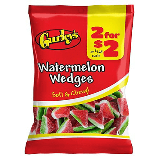 Gurley’s Watermelon Wedges 2.5oz 12 Count