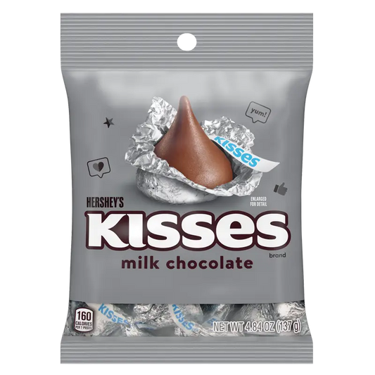 Hershey’s Kisses Milk Chocolate 4.48oz 12 Count