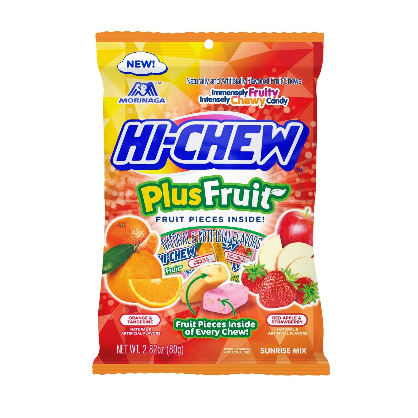 Hi-Chew Plus Fruit 2.82oz 6 Count