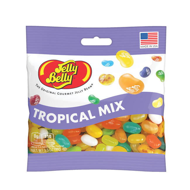 Jelly Belly Tropical Mix 3.5oz 12 Count