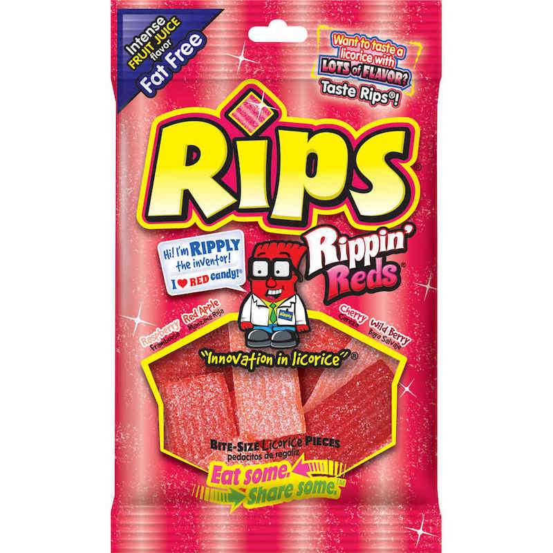 Rips Bite-Size Rippin’ Reds 4oz 12 Count