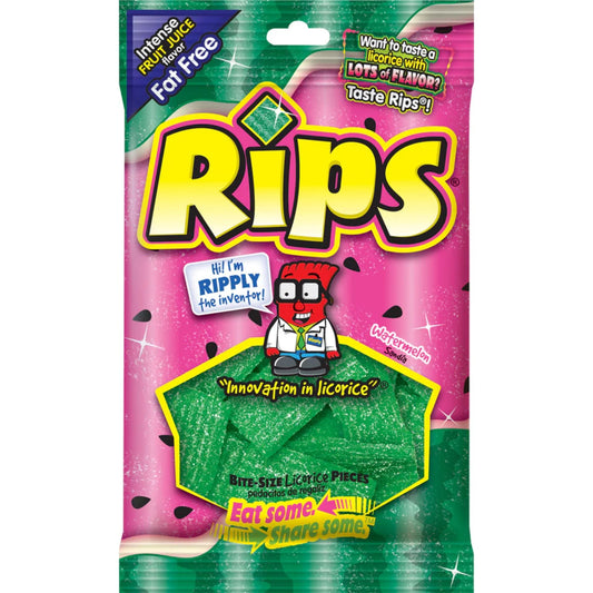 Rips Bite-Size Watermelon 4oz 12 Count