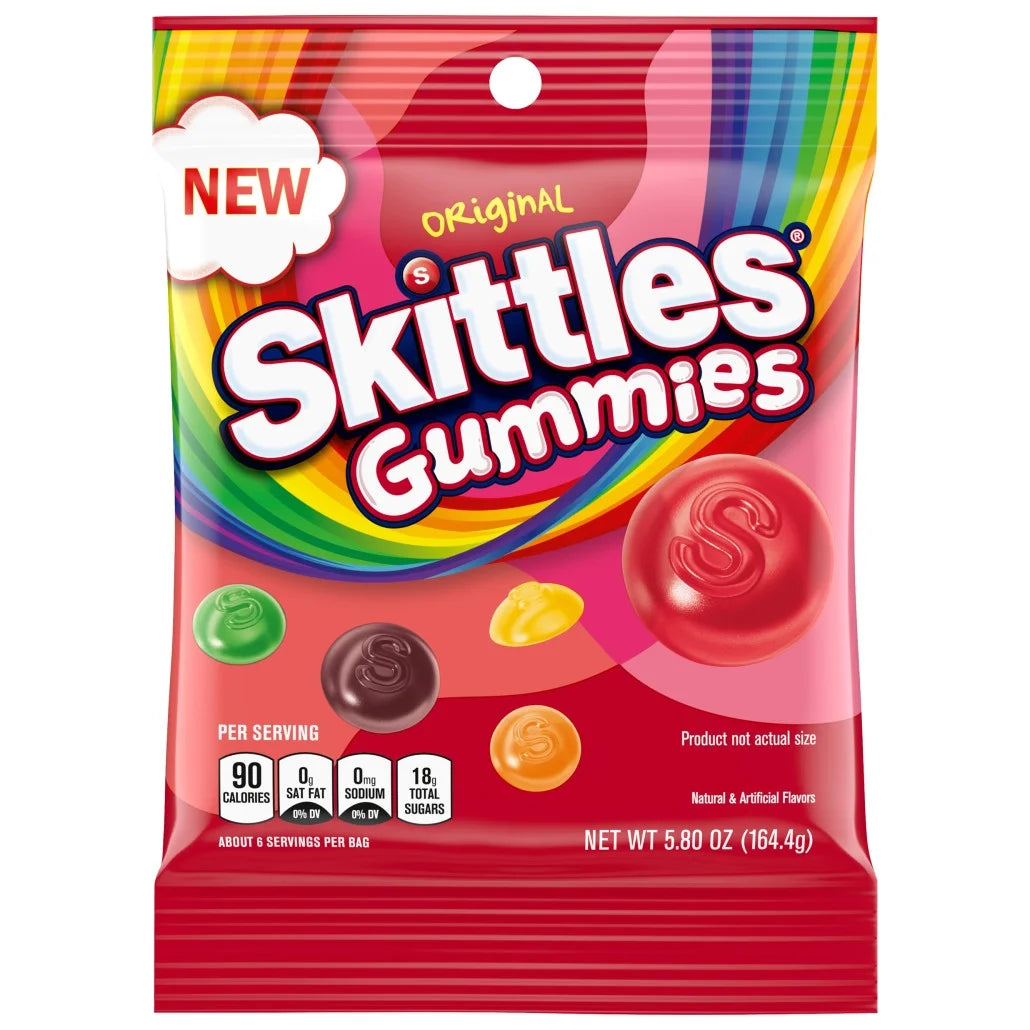 Skittles Gummies Original 5.8oz 12 Count