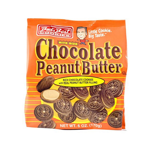 Bud’s Best Chocolate Peanut Butter 6oz 12 Count