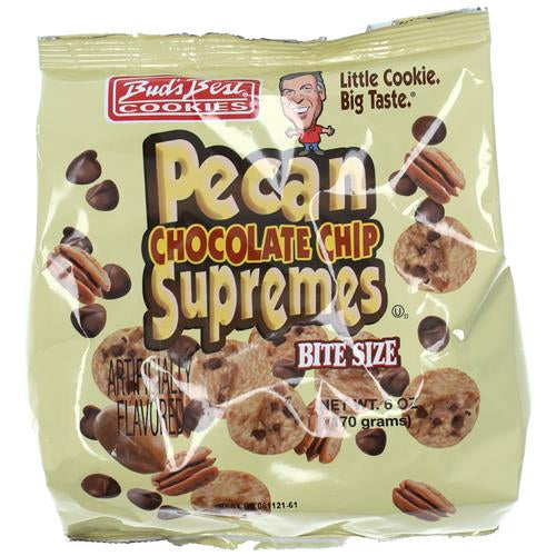Bud’s Best Pecan Chocolate Chip Supremes 6oz 12 Count