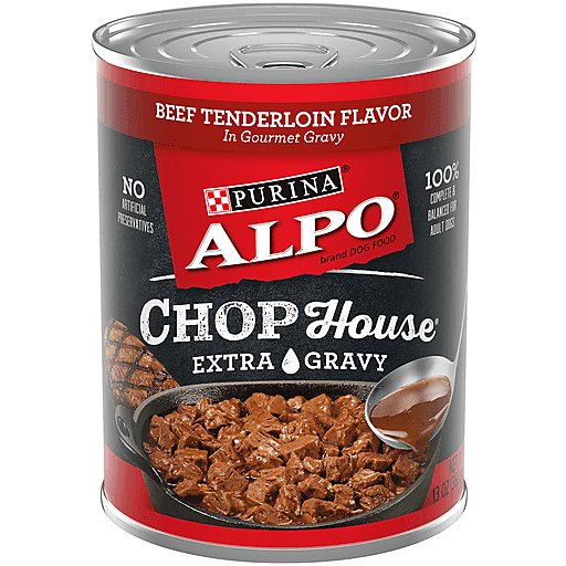 Purina Alpo Chop House Extra Gravy Beef Tenderloin Flavor 13oz