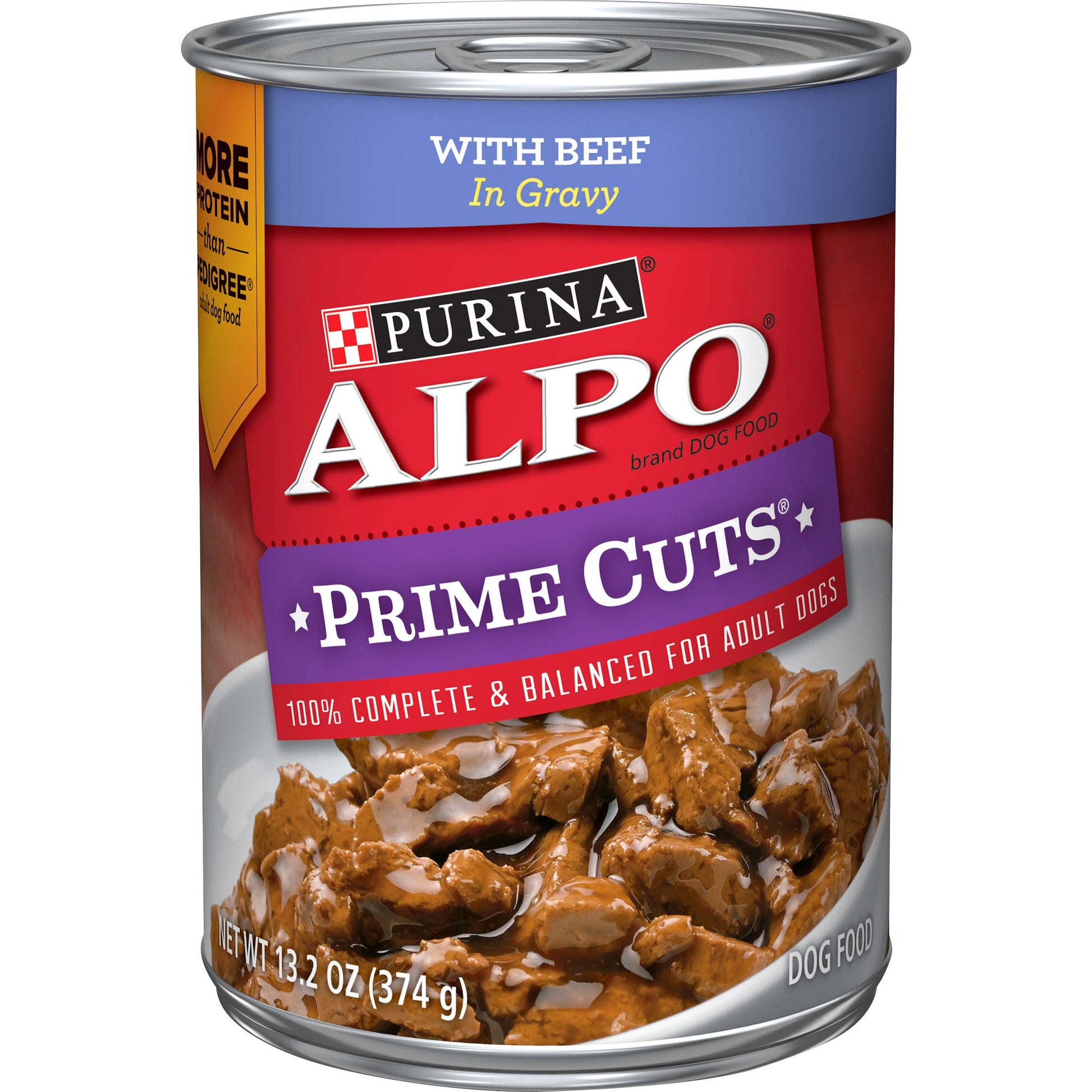 Purina Alpo Prime Cuts Extra Gravy With Beef 13oz