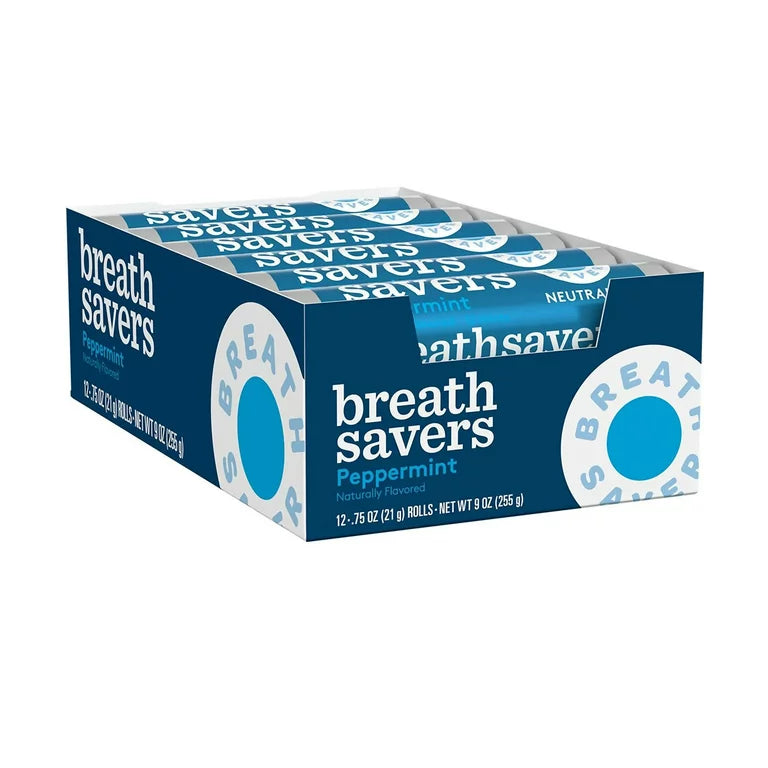 Breath Savers Peppermint 0.75oz 24 Count