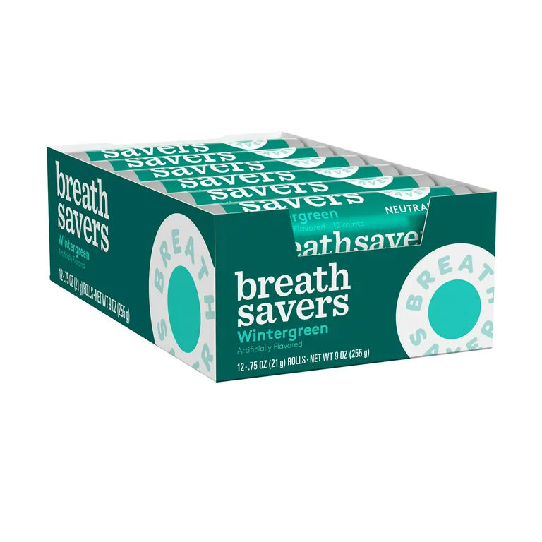 Breath Savers Wintergreen 0.75oz 24 Count