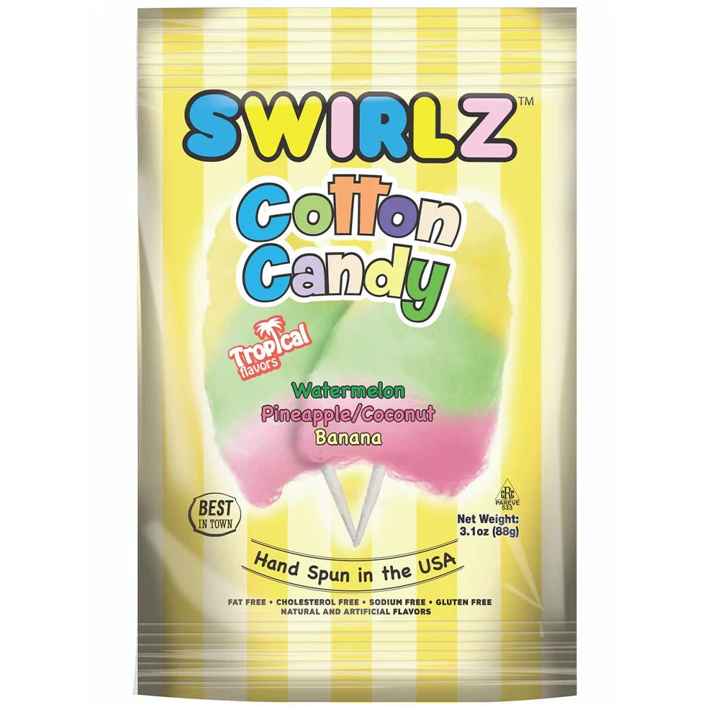 Swirlz Cotton Candy Tropical 3.1oz