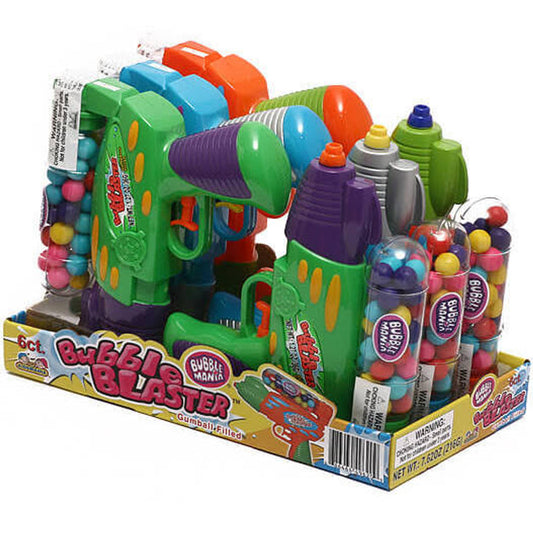 Bubble Mania Bubble Blaster 1.27oz 6 Count