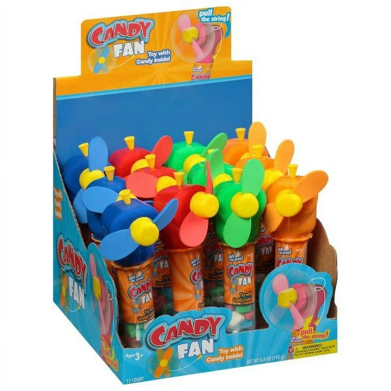 Candy Fan 0.56oz 12 Count